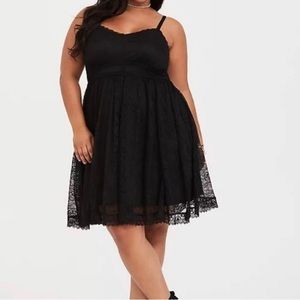 Torrid Lace Skater Dress